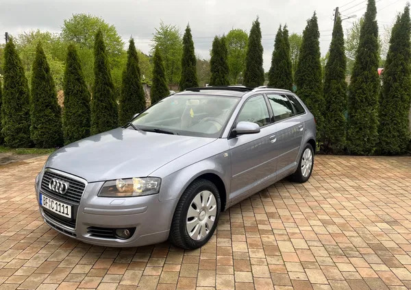 łódzkie Audi A3 cena 19800 przebieg: 192000, rok produkcji 2007 z Zgierz